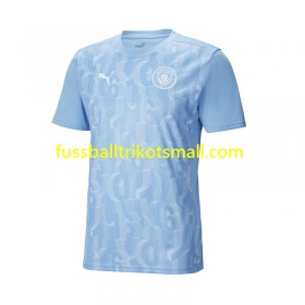 Fußballtrikots Manchester City Pre-Match 2024-2025 Kurzarm Heimtrikotsatz kaufen